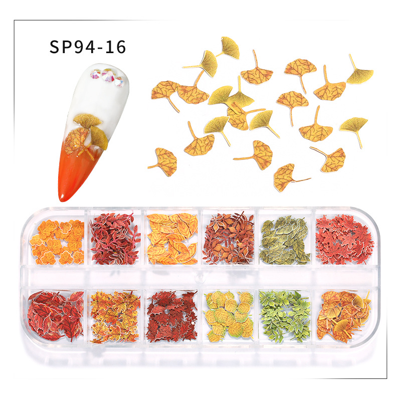 2025 nuevas flores transfronterizas, hojas de pulpa de madera, accesorios para uñas, flores de colores de mariposas, parches de decoración de uñas de bricolaje