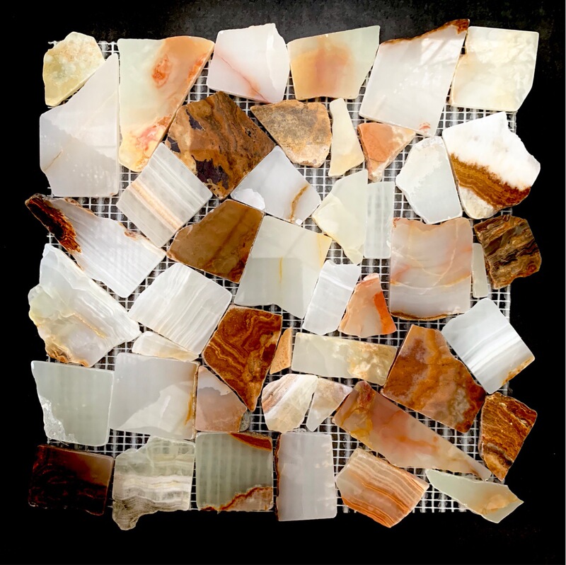 Jade special-shaped stone mosaic irregular marble indoor background wall bathroom balcony floor decoration Jade special-shaped stone mosaic irregular marble indoor background wall bathroom balcony floor decoration
