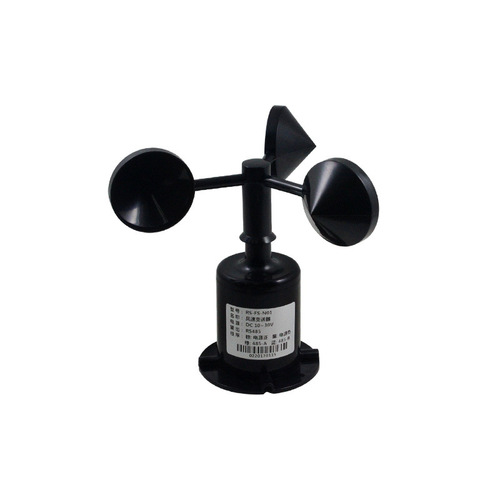 Wind speed sensor transmitter polyacrylonitrile three-cup anemometer meteorological wind speed monitoring RS485 wind speed measuring instrument