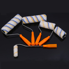 Soft bristle roller brush, long hair roller bristle barrel, latex paint roller brush, paint roller 9 inch no dead corner roller brush