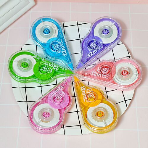 Large capacity correction tape correction tape creative office stationery study supplies 72 meters 150 meters student correction tape