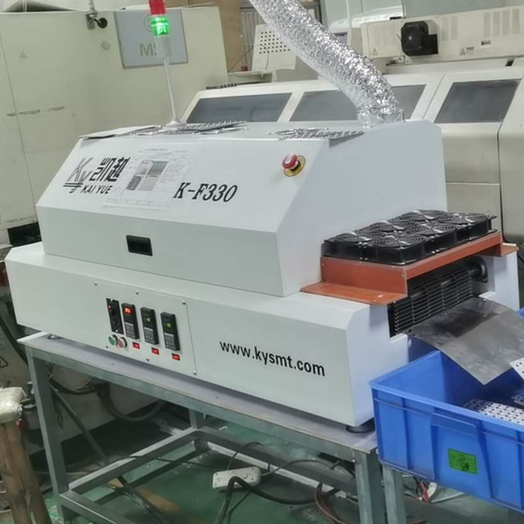 桌面式回流焊机三温区回流焊台式回流焊小型焊锡机线路板