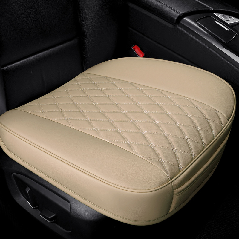 Cross-border foreign trade hot 3D all-inclusive leather car cushion three-piece set without backrest single-piece single-seat one-piece generation hair