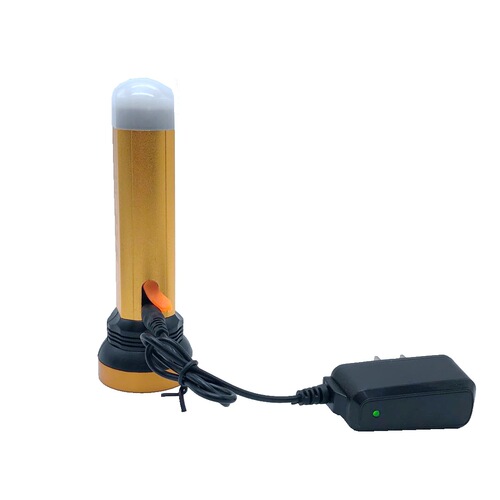 Aluminum alloy LED flashlight rechargeable household emergency small flashlight outdoor multi-function strong light flashlight