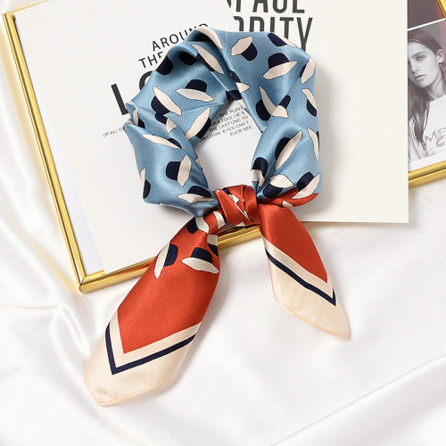 Thirty-year-old Jiang Shuying's same style elegant silk scarf for women, versatile professional decoration mulberry silk scarf
