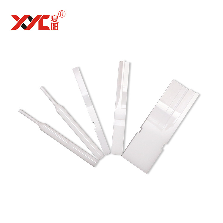 直供氧化锆陶瓷刀耐腐平行度0.002mm镜面效果刮刀工业陶瓷零件