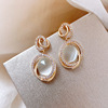 Small design earrings from pearl, trend of season, light luxury style, 2023 collection, city style, wholesale