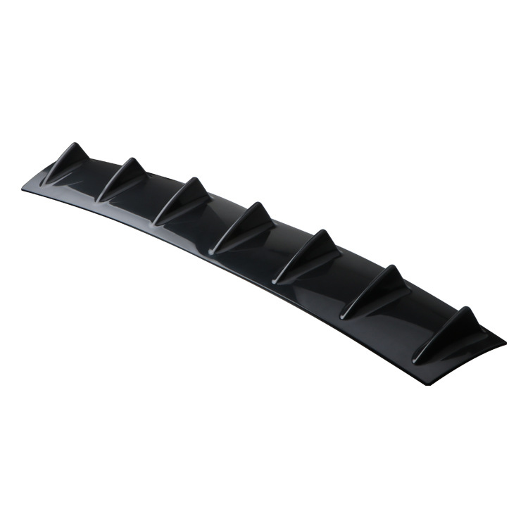 Modificación del coche alerón trasero universal pequeño rodeado parachoques chasis decoración con deflector deportes labio trasero
