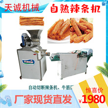 创业设备多功能面粉膨化机 商用自熟麻辣条机厂家带技术