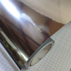 汽车改色膜 电镀膜电镀银车身贴亮光镜面贴纸镀铬银车身改色贴膜