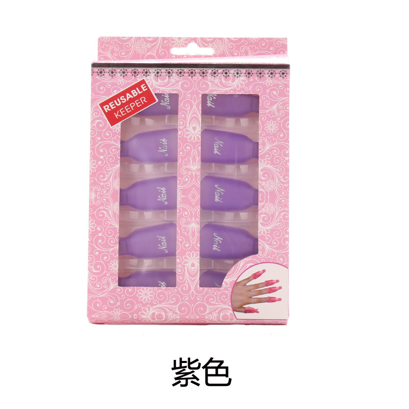 Clips de eliminación de uñas de segunda generación de cubierta de eliminación de uñas Clips de eliminación de uñas de fábrica de venta directa multicolor