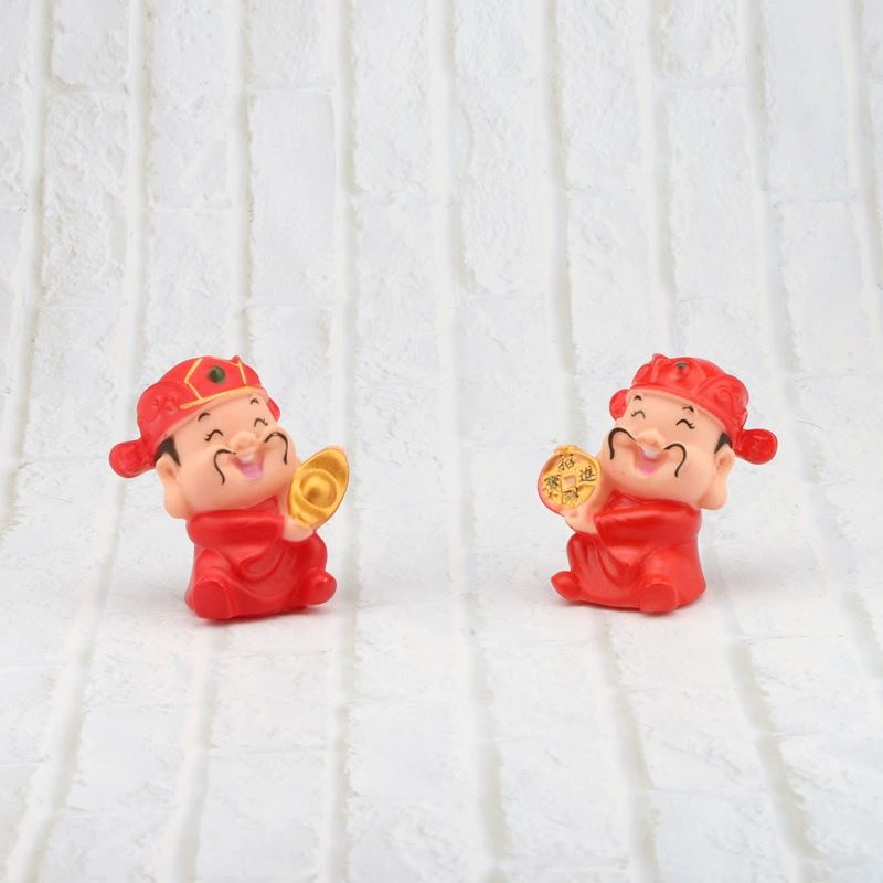 Mengjiao Wecong's birthday baking cake decorative ornament ingredients copper coin scene doll accessories factory direct sales