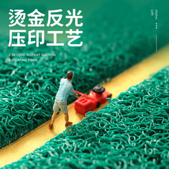 Ping An Daji Silk Circle Anti-friction Entrance Mud Floor Mat Outdoor Balcony Entrance Foot Mat Door Non-Slip Carpet