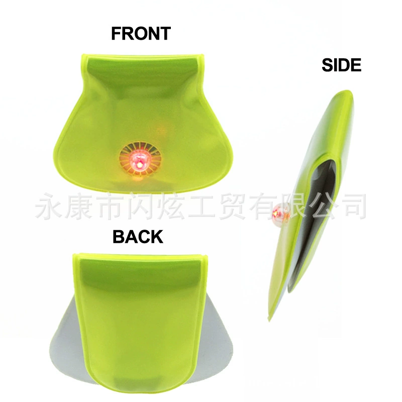 BSCI завод прямой продажи светоотражающий светодиодный магнит клип светодиодный светоотражающий магнит кулон магнит светоотражающий клип