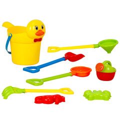 Children's Sand Bucket Play Sand Digging Tools Outdoor Cart Plastic Spade Senna Sand Pit Toy Set Wholesale