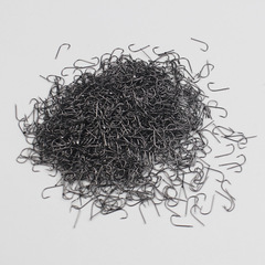 袖鈎散裝細條黑袖長柄高碳鋼紅蟲鈎有無倒刺白條釣鯽魚鈎垂釣漁具