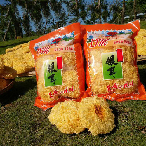 Gutian Specialty Dried Snow Fungus, Edible Fungus, Easy to Cook, Sticky and Soft, Factory Wholesale