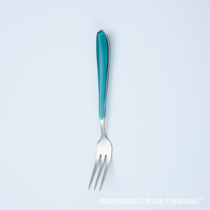 티 포크-블루