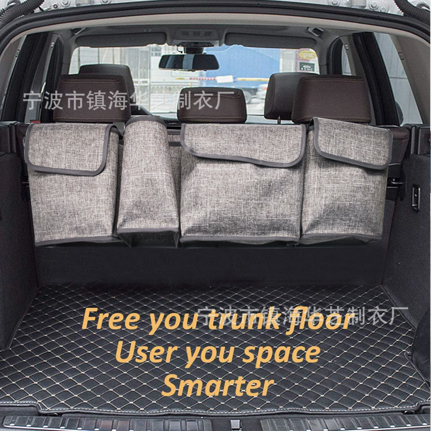 Сумка для хранения заднего ящика автомобиля Wulong ткань стул задняя Сумка для хранения многофункциональная внедорожная Автомобильная Сетчатая Сумка подвесные сумки