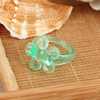 Children's ring, plastic fashionable resin, wholesale