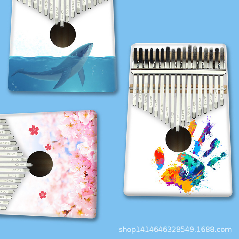 卡林巴拇指琴kalimba手指琴乐器初学者入门手指琴跨境电商工厂