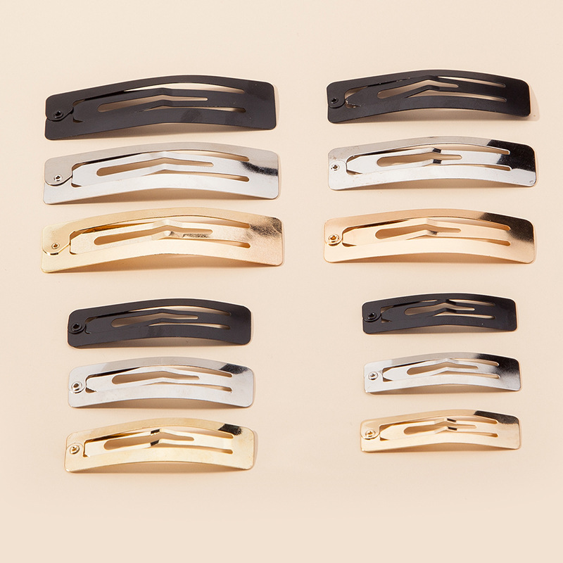 长方形BB夹儿童发卡边夹DIY饰品发夹配件夹不易生锈手工工艺刘海