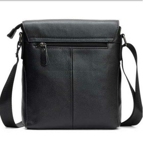 First layer cowhide men's shoulder crossbody casual cowhide sports business small bag sports bag manufacturer one piece drop shipping