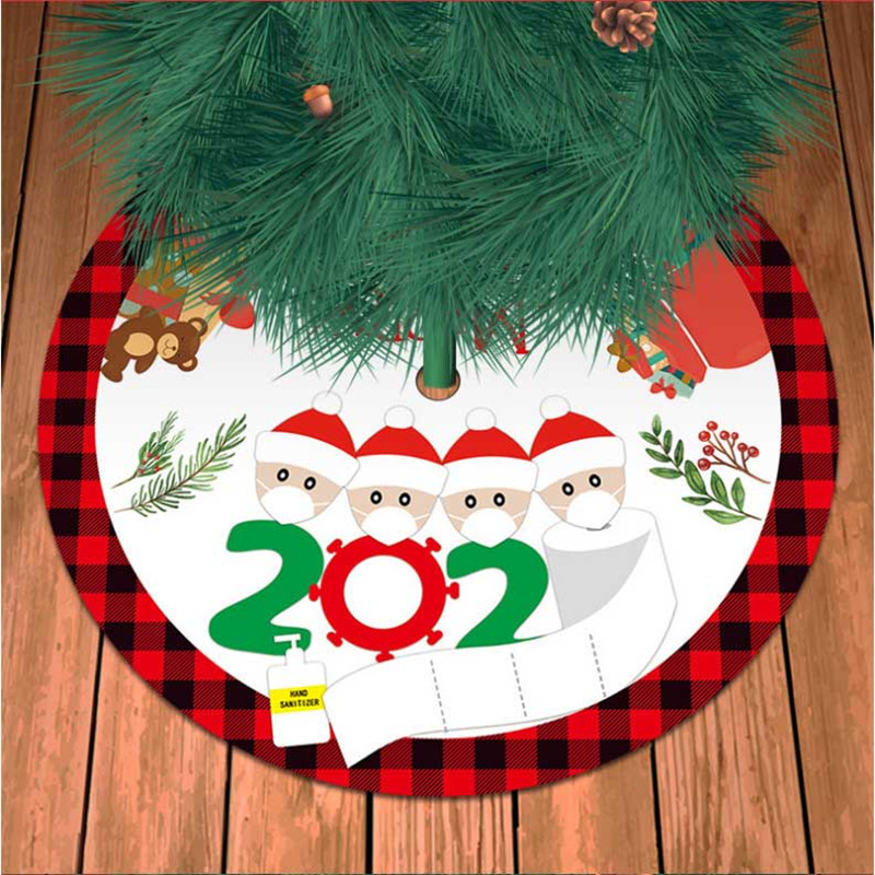 90cm transfronterizo nuevo vestido de árbol de Navidad decoraciones de Navidad dibujos animados viejos velhos vestido de árbol de Navidad
