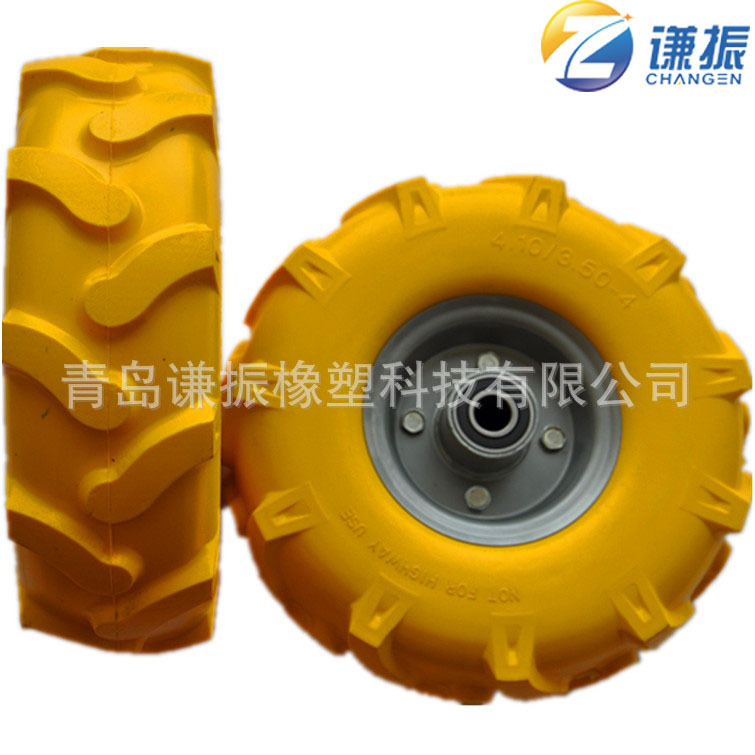 4.10/3.50-4免充气轮胎 微耕机轮胎 农业机械轮胎