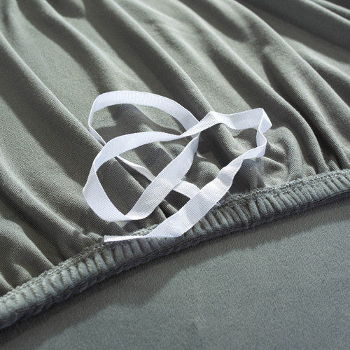 Foreign trade thickened plush solid color sofa cover elastic anti-slip integrated sofa cover all-inclusive imperial concubine combination cover