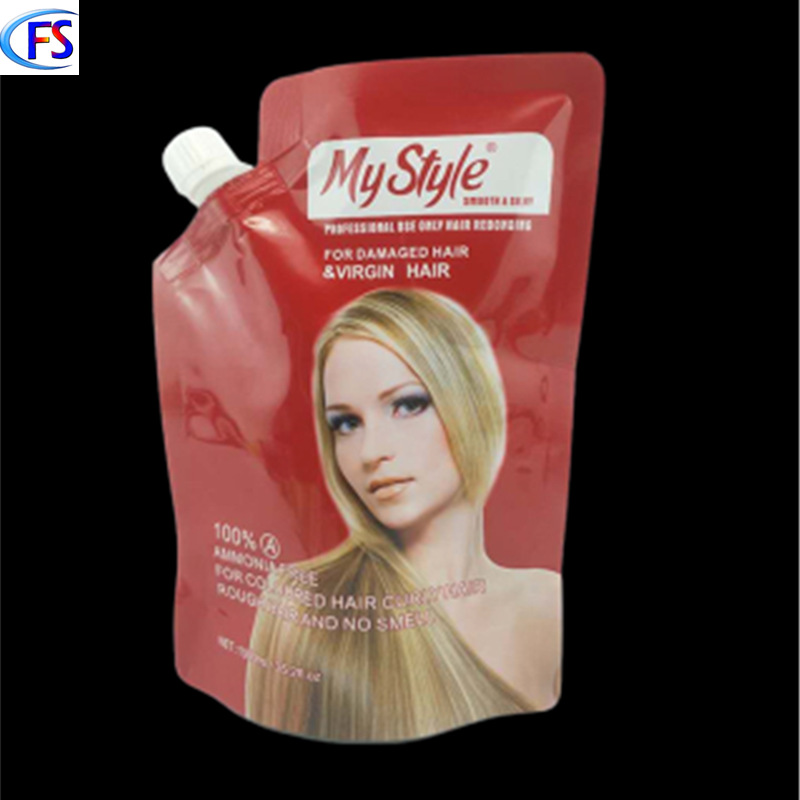 1 liter aluminum foil oblique mouth vertical bag beverage mask shampoo glass water with mouth spray pocket