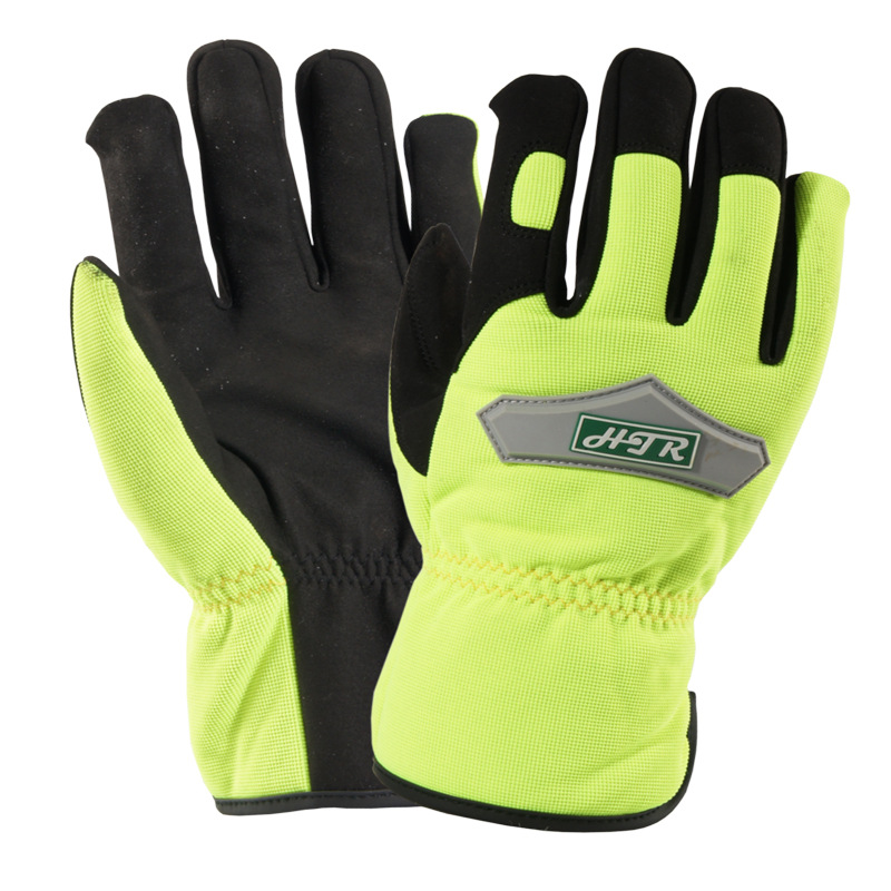 海太尔 0393机械手套 掌面超纤 良好的舒适度 灵敏度 耐磨性