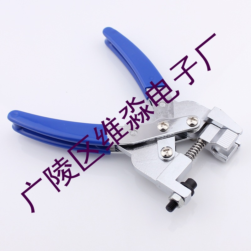 有线电视F头挤压钳 RG6/RG11压挤钳 75-5 -7挤压式F头做线工具