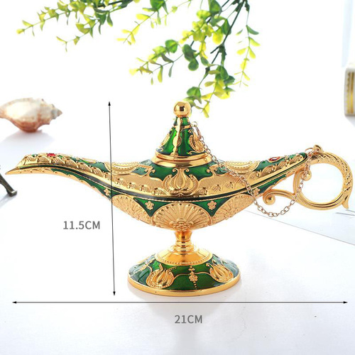 Ala Magic Lamp Large Tulip Magic Lamp Wishing Lamp 21*11.5 European Crafts Creative Craft Ornaments