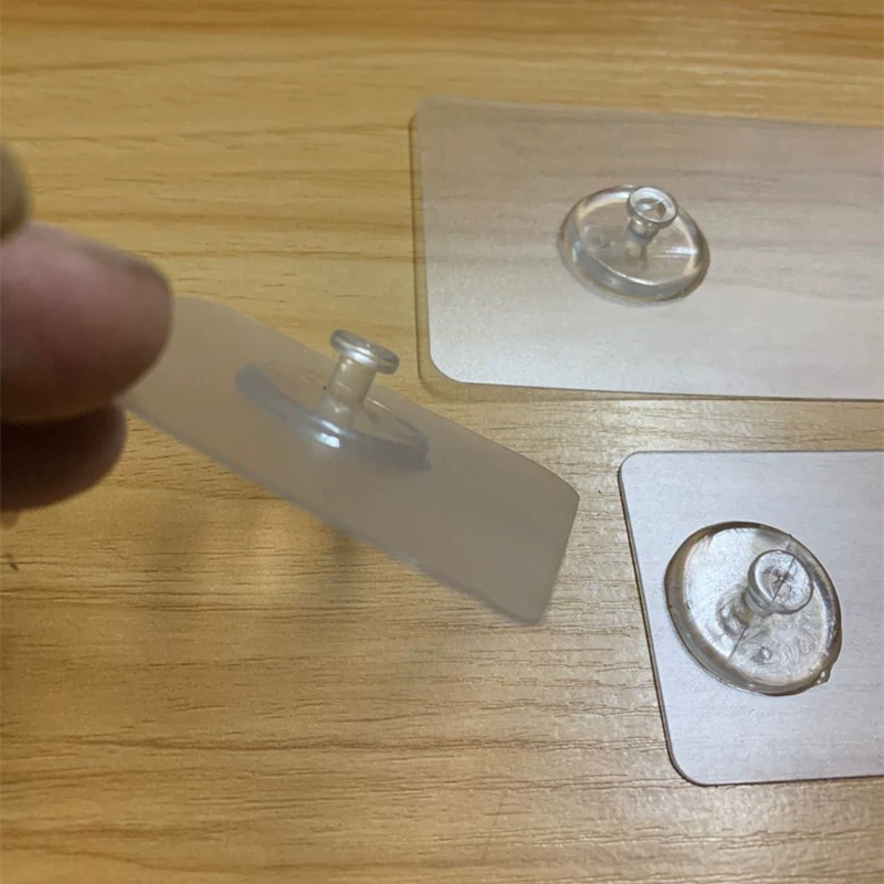 Крепежный Прочный Крючок для гвоздей без следов, неперфорированный настенный всасывающий гвоздь, Пряжка без гвоздя