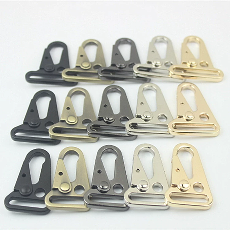 Сумка Багаж Кожаная фурнитура Аксессуары Рюкзак Пряжка ножа Электрофорез Черный металлический крючок Пряжка Фурнитура Сумка Подвесная Пряжка Eagle