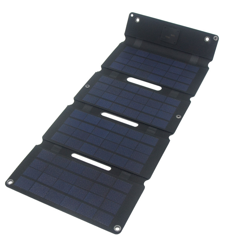 便携式 太阳能板 户外折叠板 太阳能折叠包 太阳能板