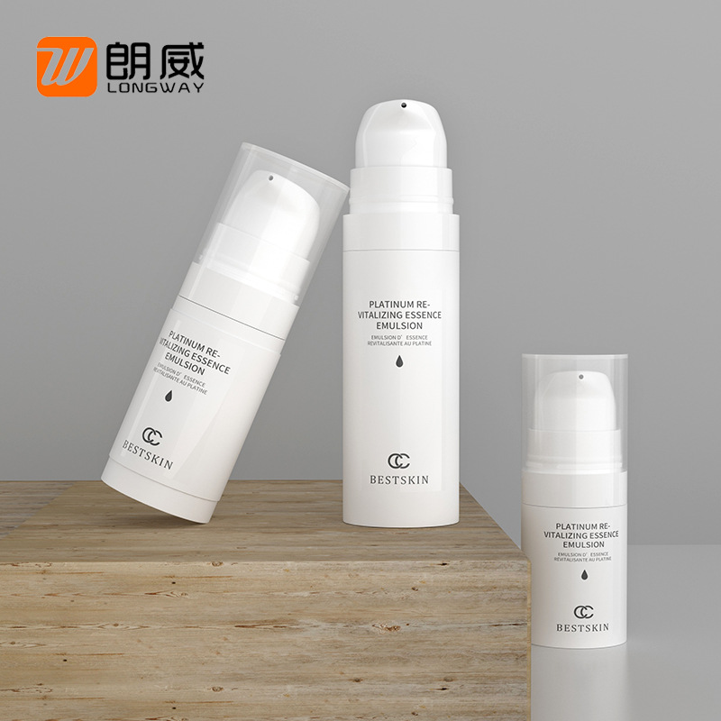 PP小卡扣真空瓶乳液面霜分装瓶粉底小样瓶 化妆品乳液瓶 真空瓶