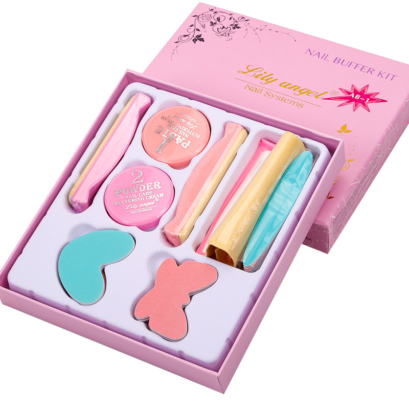 Kit de herramientas de cera de pulido de uñas para principiantes personalizados para hacer herramientas de lámpara de esmalte de uñas máquina de fototerapia para principiantes