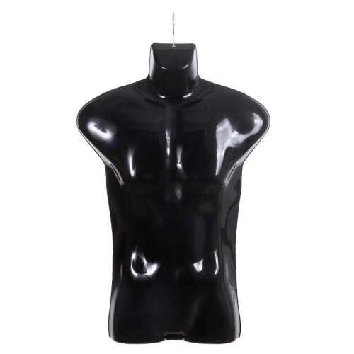 Plastic clothing adult and children's chest piece clothing model props half body hook display display hanger