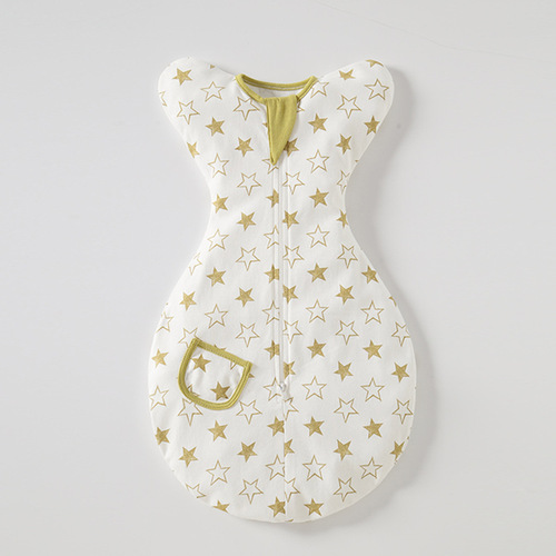 亚马逊婴儿襁褓睡袋防惊跳婴儿包被四季新生儿长袖举手包手衣