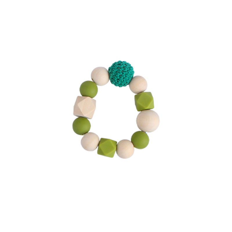 DIY sonajero de cinco puntas estrella juguete cuna cochecito coche colgando accesorios bebé chupete cadena mordedor juego molar