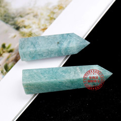 Wholesale natural crystal column manufacturer: Hot-selling Amazonite hexagonal prisms and raw, polished energy stone ornaments on Amazon.