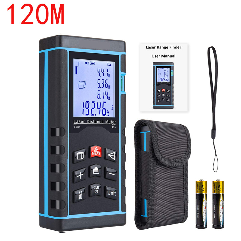 120米手持便携式激光测距仪 红外线激光测距仪 高精度电子量房仪