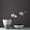 Modil of Modern Simple Paradm of Vase of Ceramics, Japanese Furniture Hotel House High Sentence Soft Fit Line Crafts