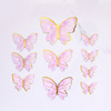 Factory direct selling INS wind decorative iron gold cashier round brand butterfly birthday cake account