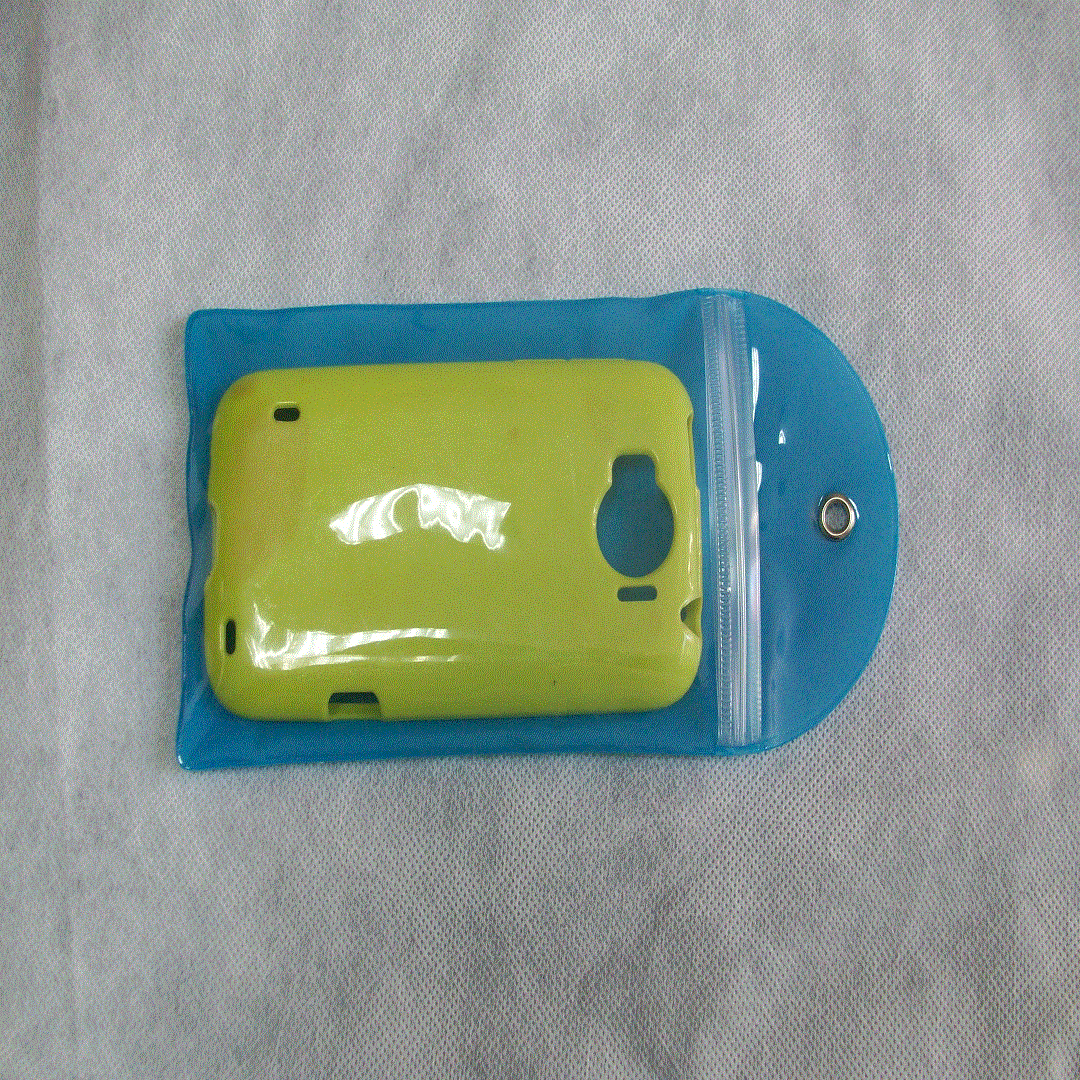 深圳 PVC手机袋防水手机袋封口手机袋挂钩手机袋加厚型手机包装袋