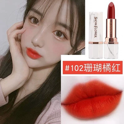 #102 Coral Orange Red