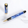 Golden Hao 100th Century Tofu Koi Pen 18K Acrylic 铱 Gold Gift Box Steel Pen Rotate Pen Rotating Pen