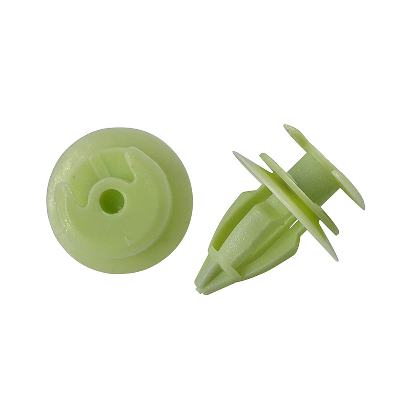 Aplicable a BMW auto partes suministro al por mayor plástico nylon clip hebilla Blanco/hebilla de la puerta D53